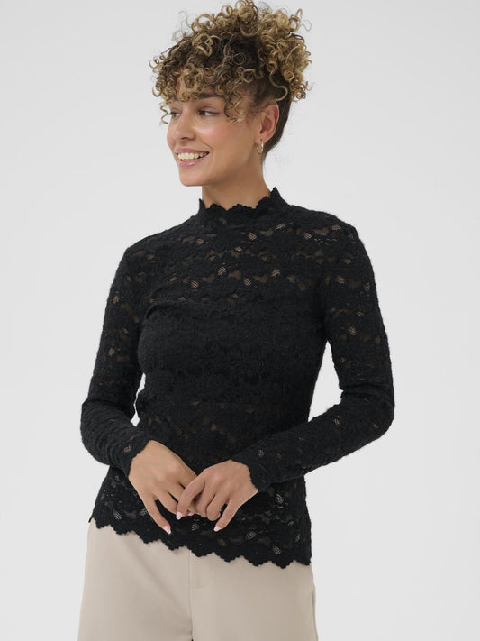 Cream, Ashley Turtleneck