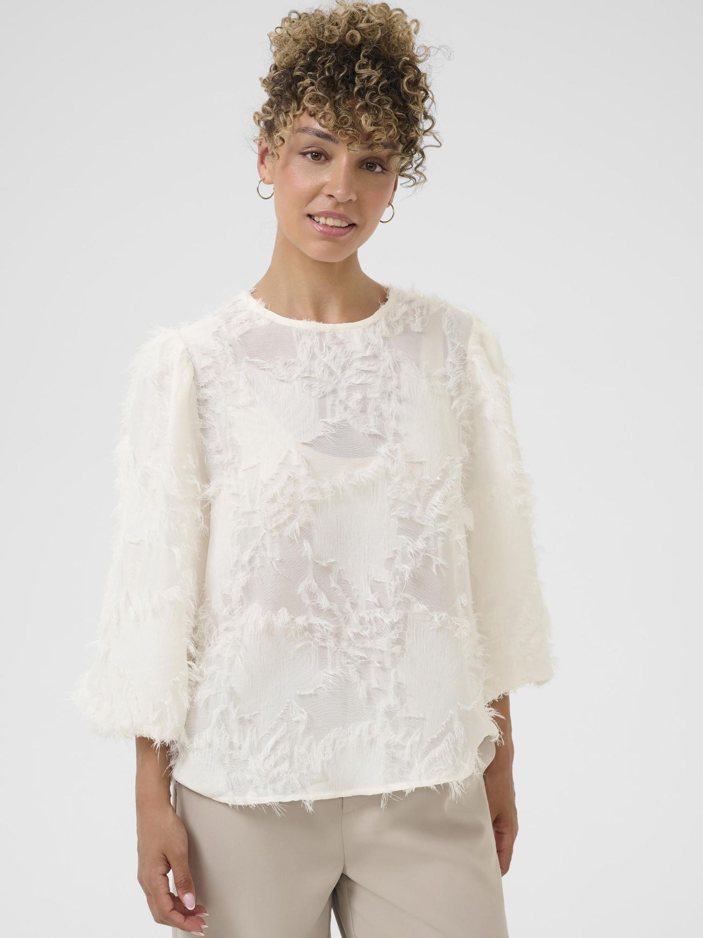 Cream, Freja Blouse