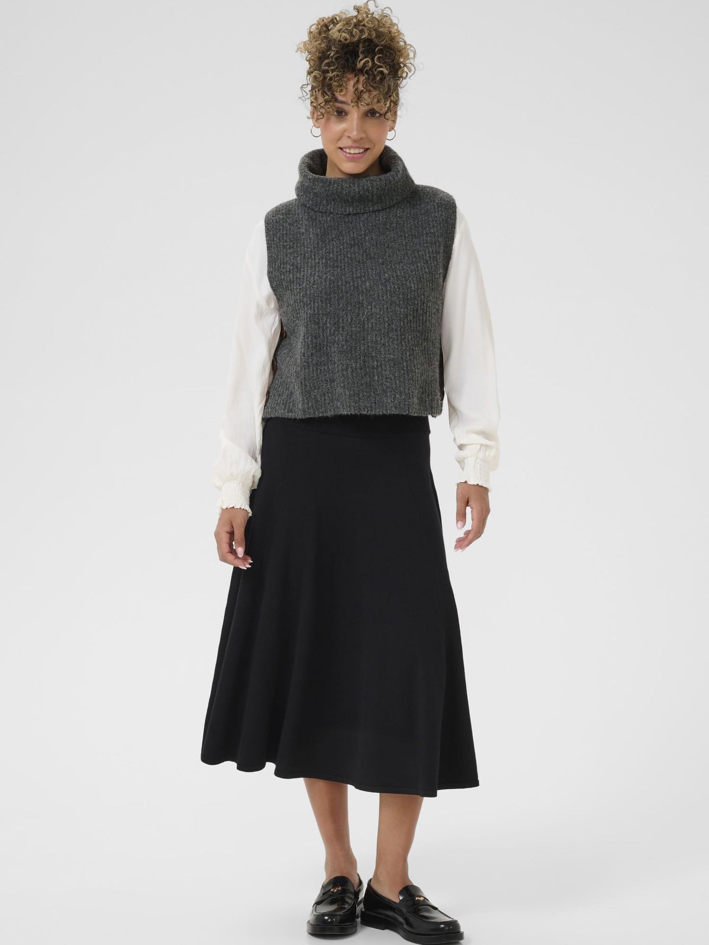 Cream, Starfi Short Knit Slipover