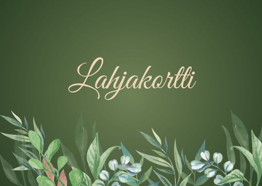Lahjakortti