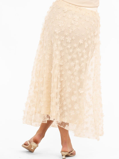 Capri Collection, Chateau Skirt Champagne