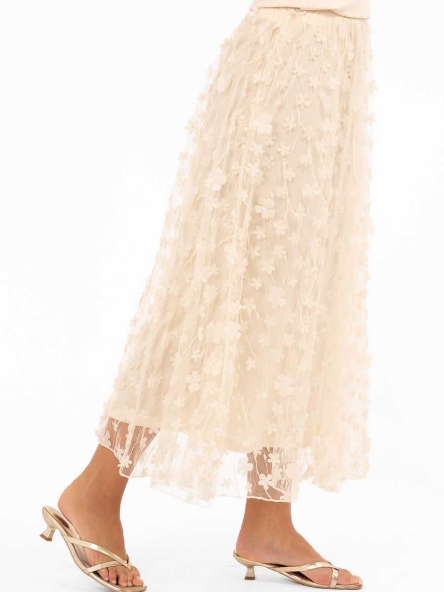 Capri Collection, Chateau Skirt Champagne