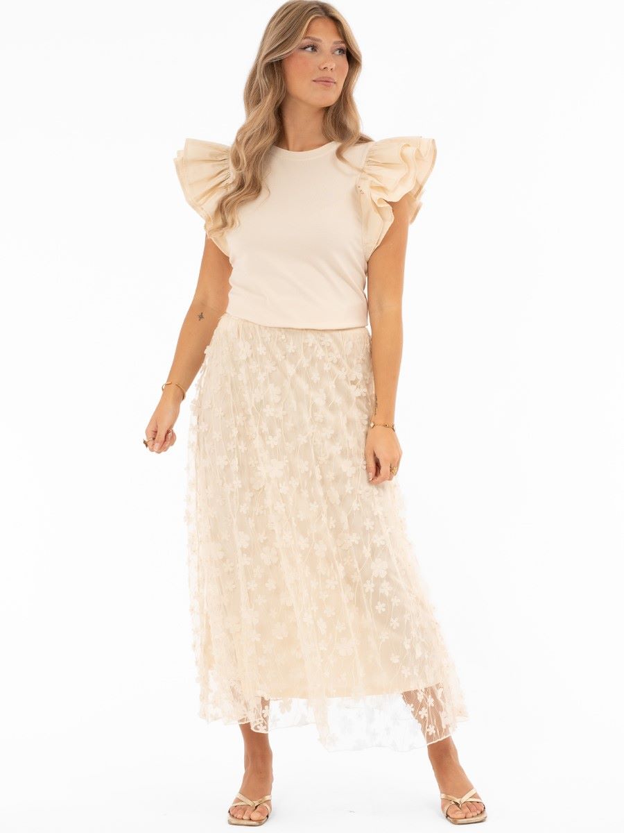 Capri Collection, Chateau Skirt Champagne