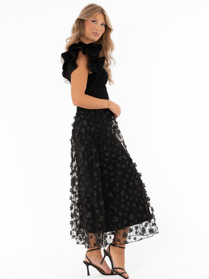 Capri Collection, Chateau Skirt Black