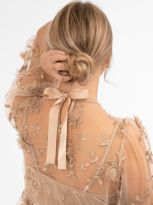 Capri Collection, Florence Blouse Antique Gold