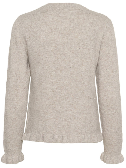 Cream, Jolly Knit Cardigan