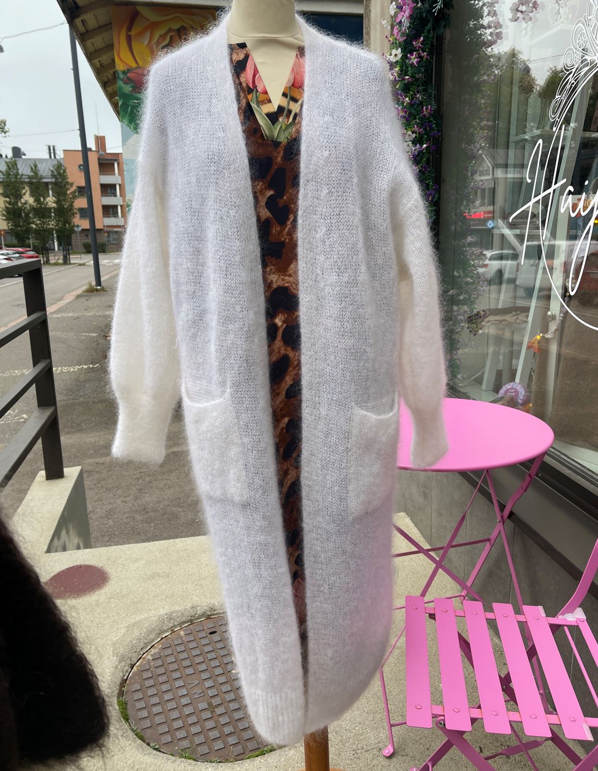 Mohair Neuletakki, Usva